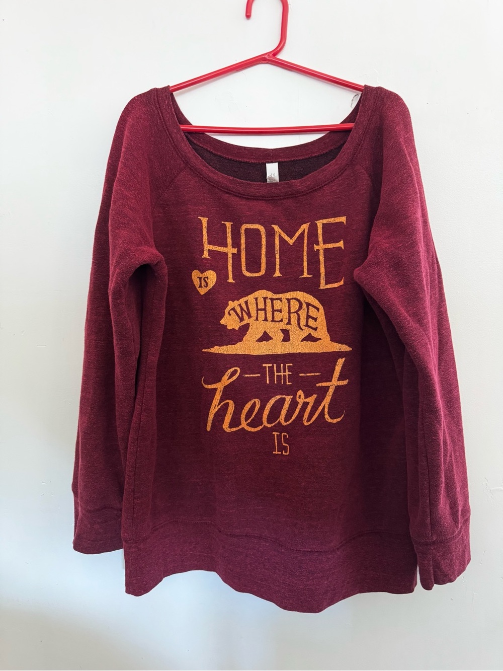 Women’s scoop neck Calimited comfy sweatshirt